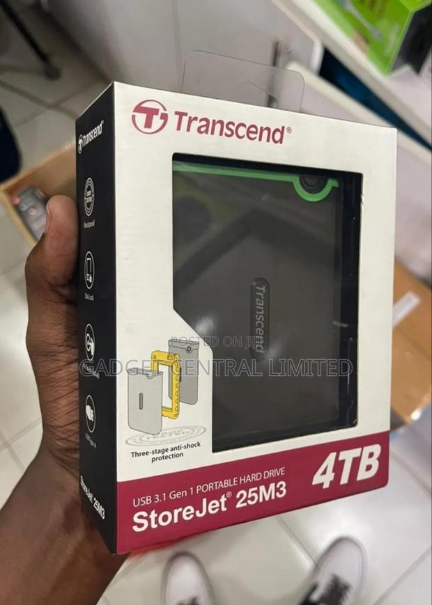4TB Transcend Hard Drive - main view