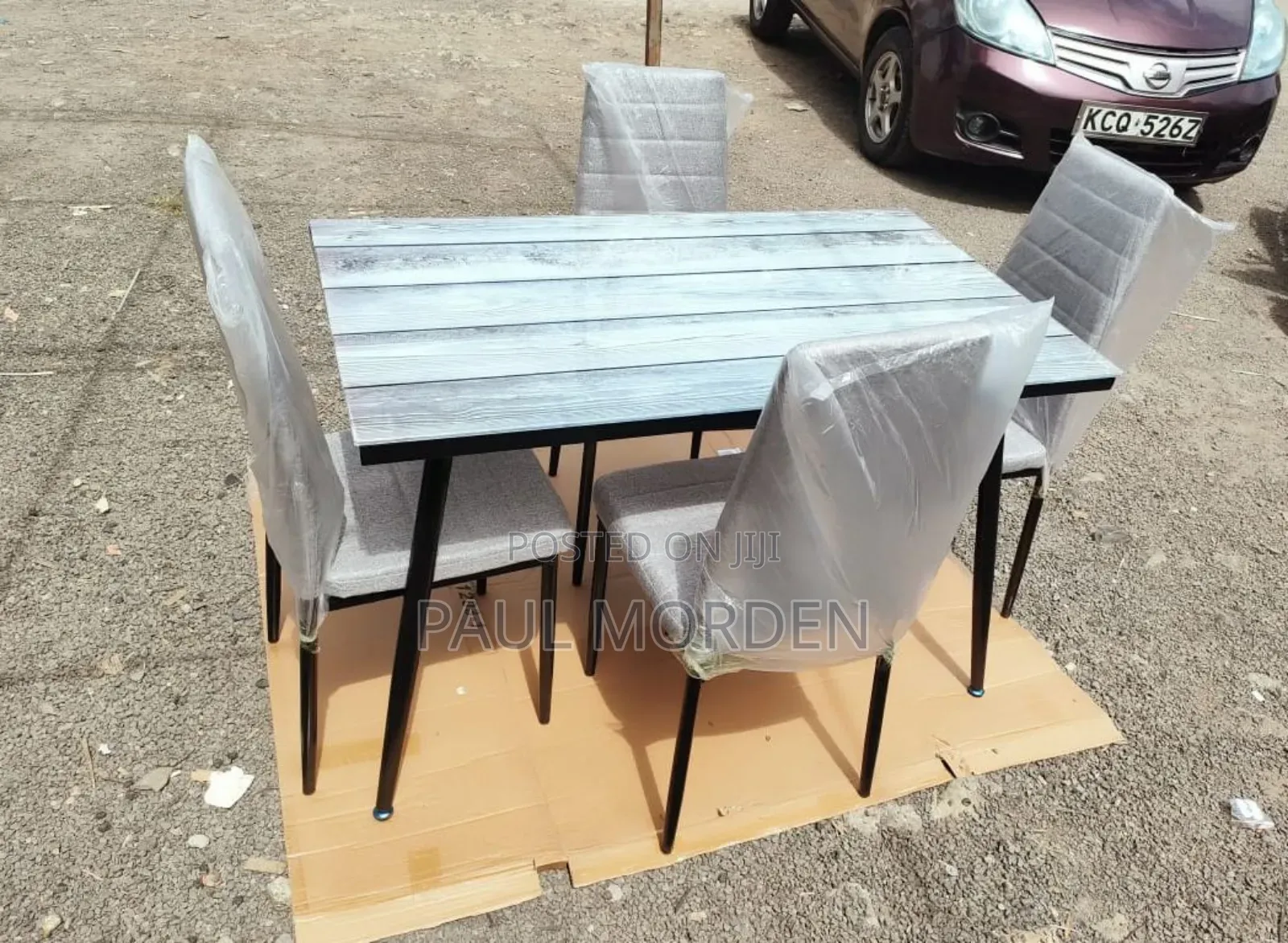 Glass Top Dining Table