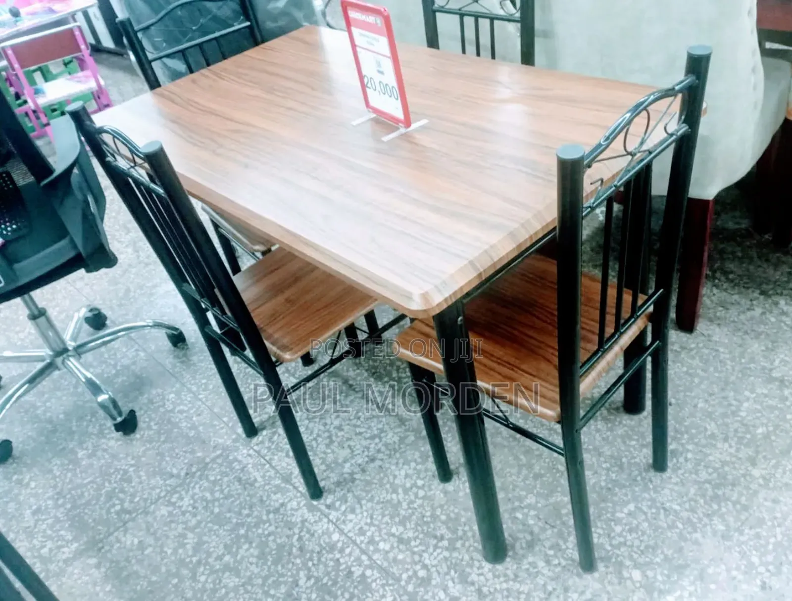 Wooden Table and Chairs Dining