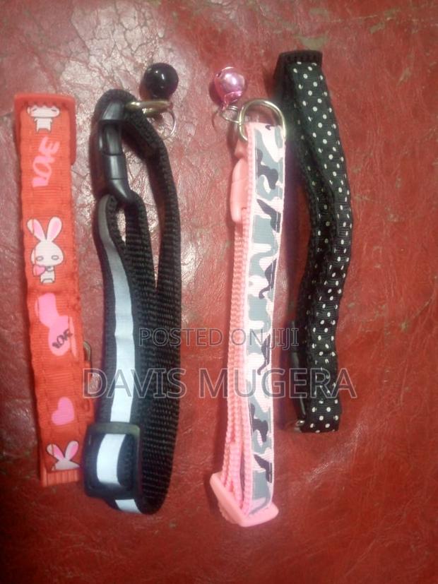 4 PCS Cat Collars With Bell Breakaway Gold Moons - main view