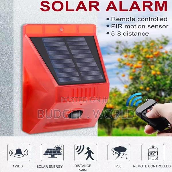 Outdoor Home Yard Solar Security Alarm