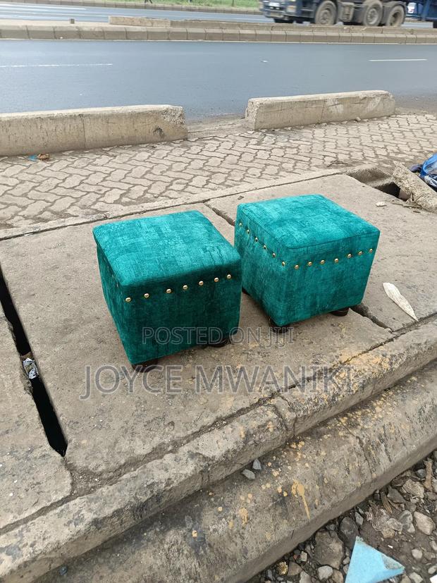 Pedicure Stools, Green - thumbnail 3