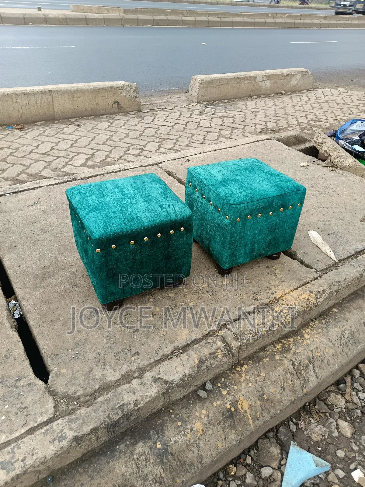 Pedicure Stools, Green
