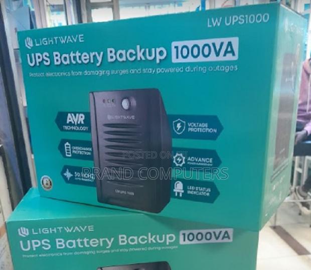 Durable 1kva Lightwave 1000va UPS - main view