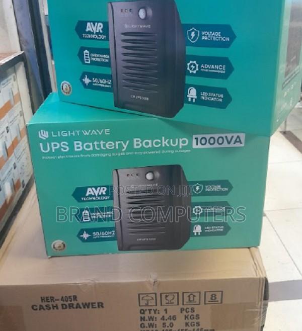 UPS Lightwave 1kva UPS Model Lw Ups1000 600watts