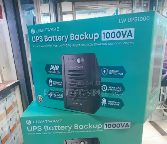 1,000VA or 1KVA Lightwave UPS Power Back Up