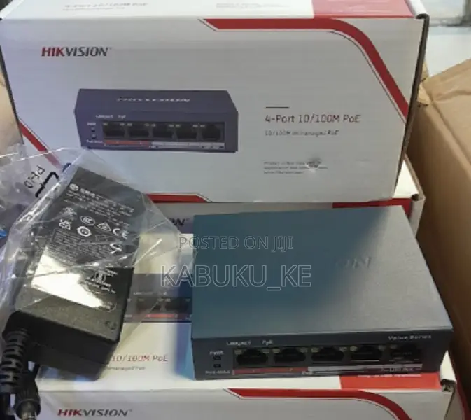 Hikvision 4 Port POE Switch