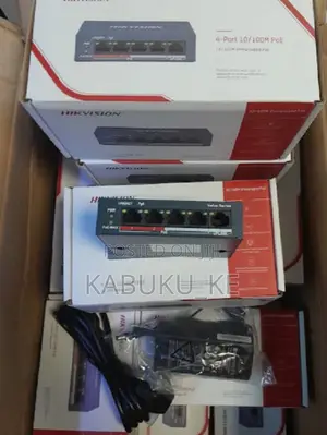 Brand New Hikvision 4-Ports 100mbps Unmanaged Poe Switch