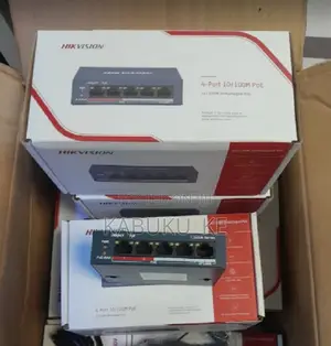 Hikvision 4 Port DS-3E0105P-E/M(B) Poe Switch