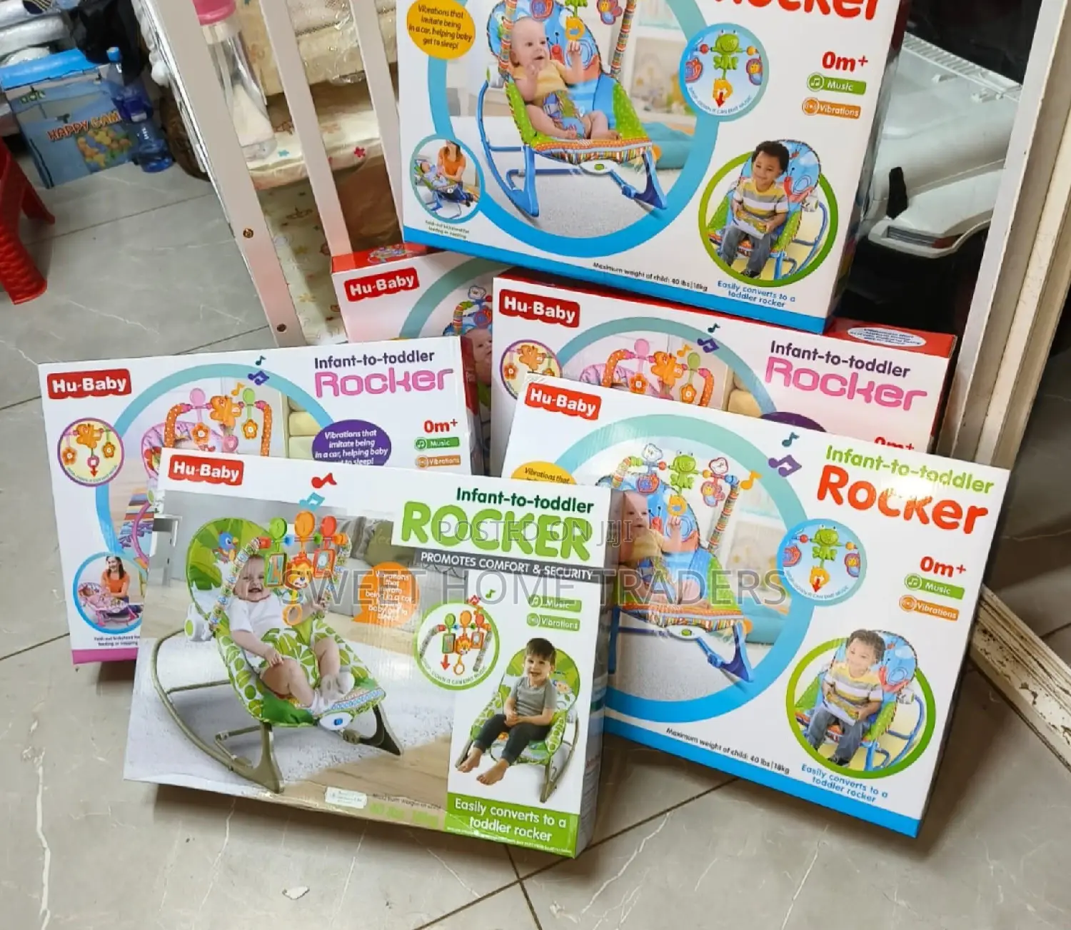 Baby Rockers With Vibrations Toys