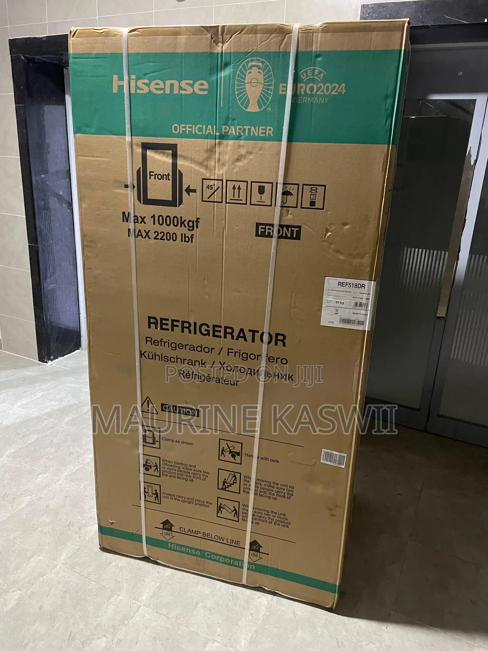Hisense Side by Side Fridge 518 Liters