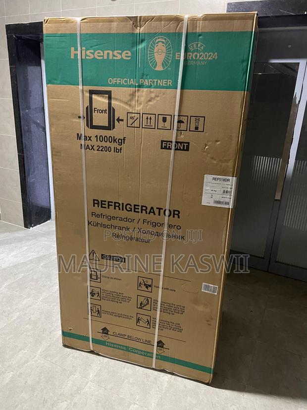 Hisense Side by Side Fridge 518 Liters - thumbnail 2