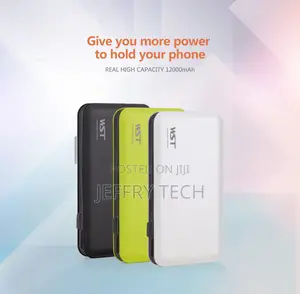 WST 12000mah High Capacity Power Bank