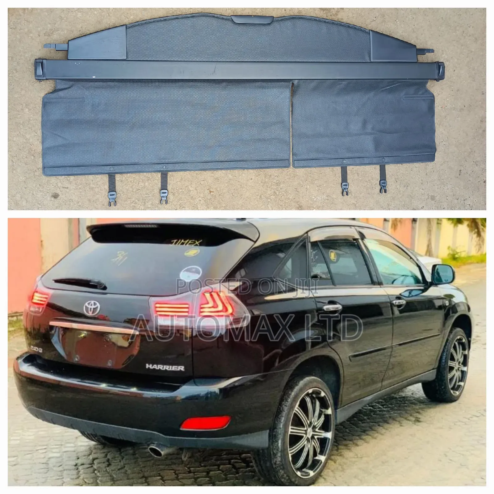 Yr2005+ Toyota Harrier (Old Shape), Rear Boot Cover,