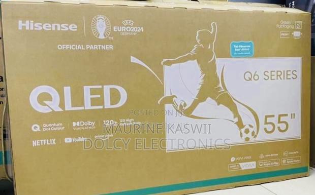 Hisense 55 Inch Smart Qled Q6nken(2024) Model