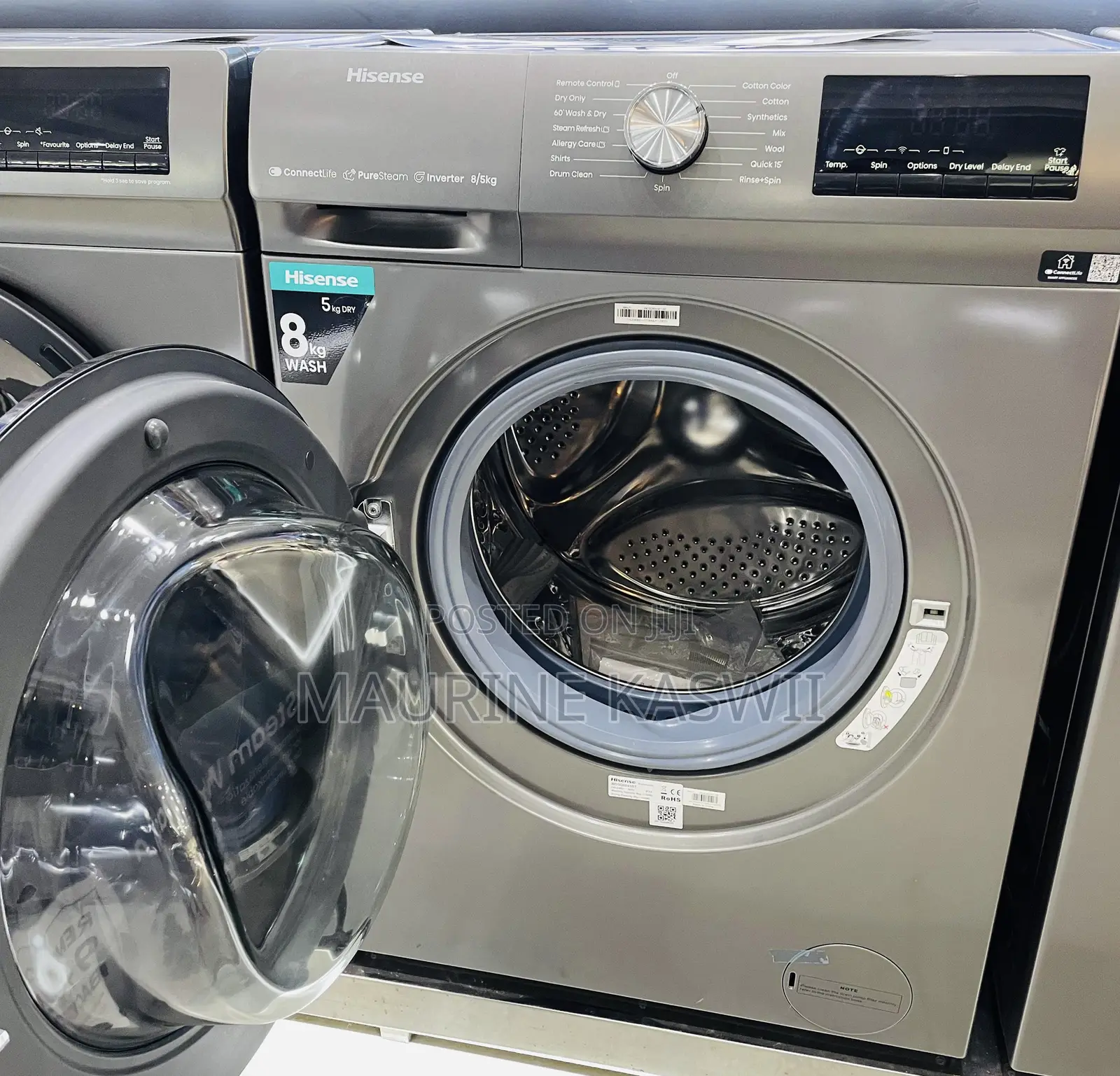 Hisense 8kg Wash 5 Dry Front Load Wd3q8043bt