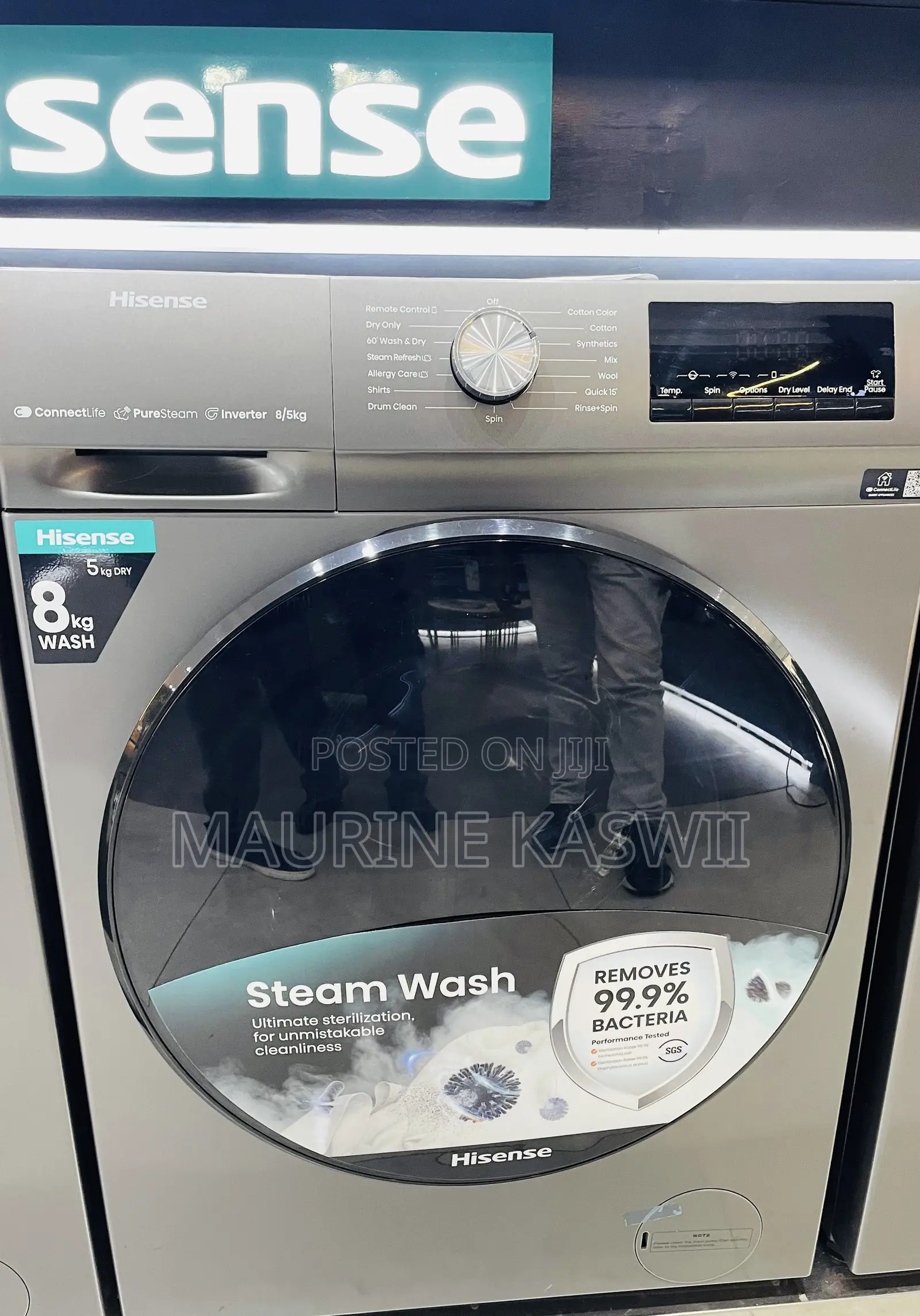 Hisense 8/5kg Dryer Wdqy8012evjmt