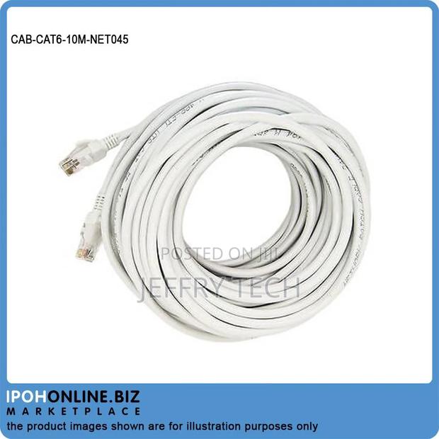 Network Patch Cord Cat6 RJ45 Ethernet LAN Cable - 10M