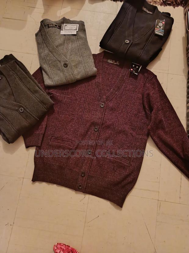 Executive Men Button Sweaters - main view