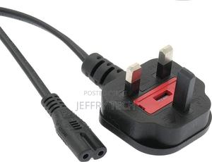 Power Cable UK 3PIN Plug to IEC C7 Figure 8 Cord Compatible - thumbnail 2