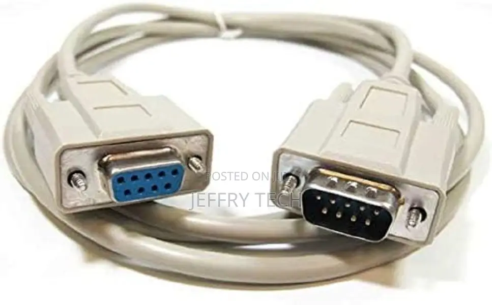6 Ft DB9 M/F Serial Extension Cable RS232 Beige Color