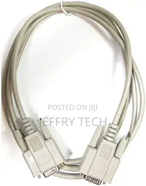 6 Ft DB9 M/F Serial Extension Cable RS232 Beige Color