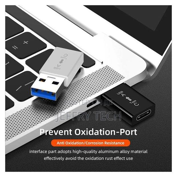 Usb 3.0 Male to Usb Type C Female Otg Data Adapter Converter - thumbnail 3
