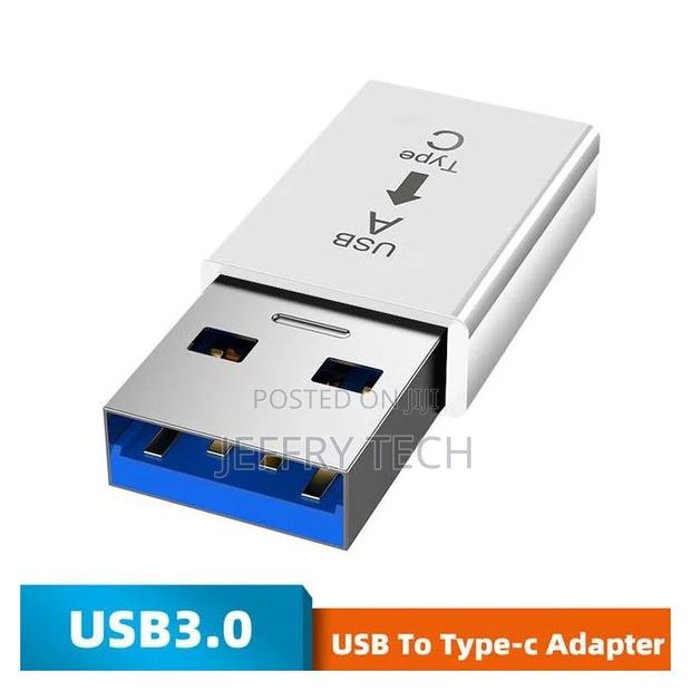 Usb 3.0 Male to Usb Type C Female Otg Data Adapter Converter - thumbnail 4