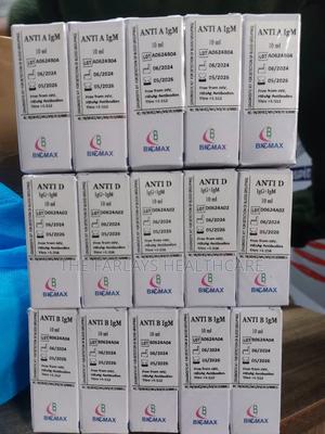 Blood Grouping A, B and D - main view