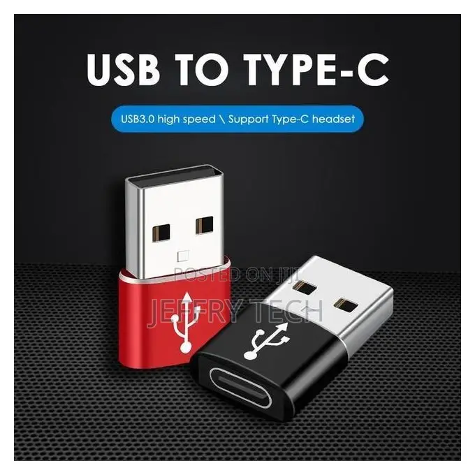 Mini Type-C Female to Usb 3.0 Male Adapter Data Transfer Cha