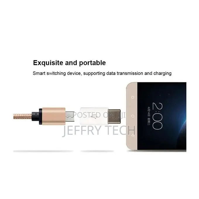 Android Phone Adapter Adapter Type-C to Micro Female 2.0 Rub