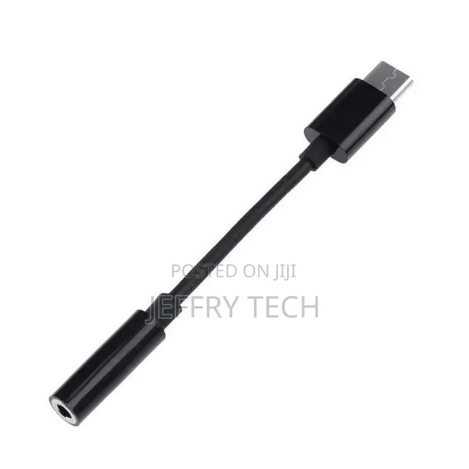 Usb Type C to 3.5mm Audio Aux Headphone Jack Adapter Headph