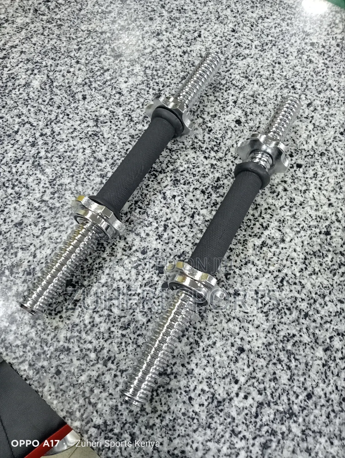 A Piece Dumbbell Bars Standard for Standard Plates