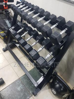 Dumbbell Rack 3 Tier Heavy Duty 3 Layerst - thumbnail 2