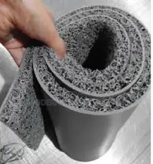 Grey PVC Spaghetti Carpet