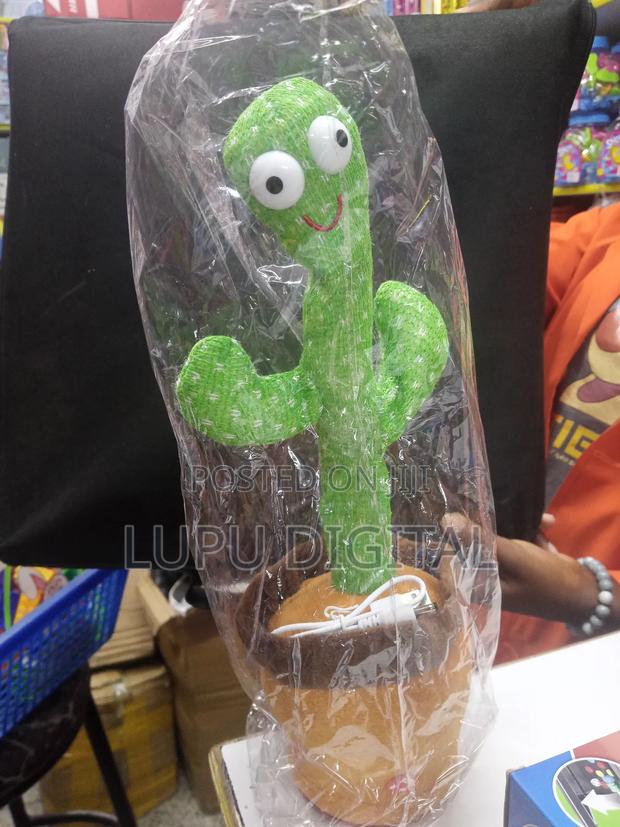 Musical Talking Cactus Toy - main view