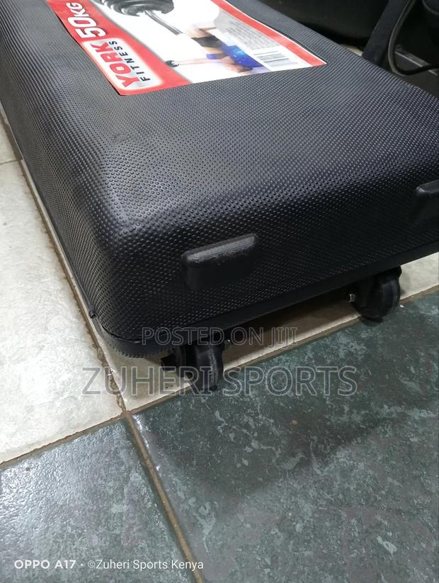 50kg Cast Iron Set Adjustable Weights With Dumbbell - thumbnail 2