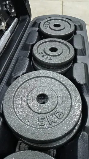 50kg Cast Iron Set Adjustable Weights With Dumbbell