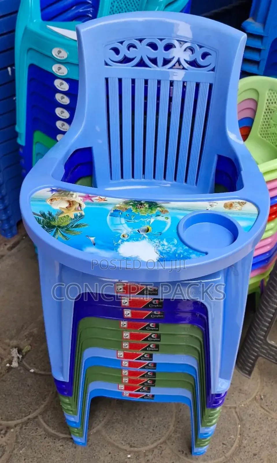 Plastic Baby Feeding Chair