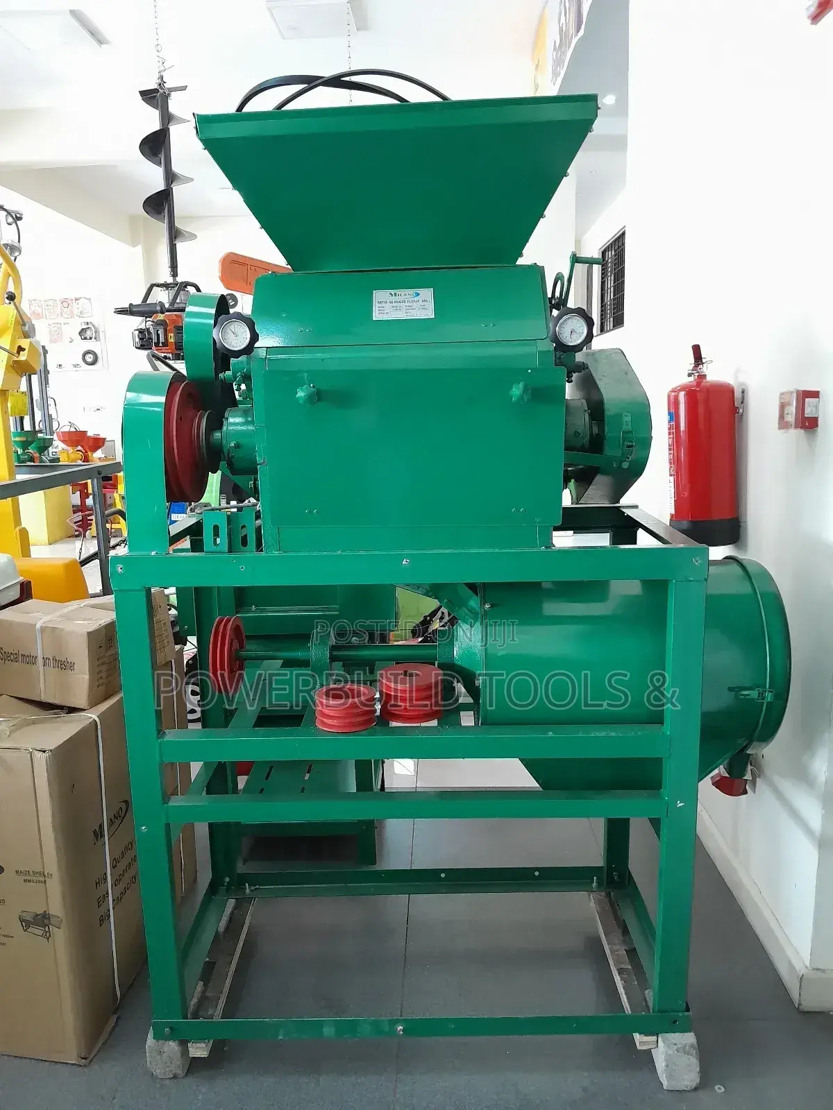 Milano 1TONNE Maize Rollermill Complete With Crusher.