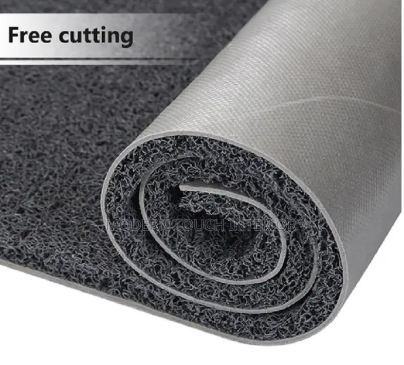 1 Meter Grey PVC Spaghetti Carpet