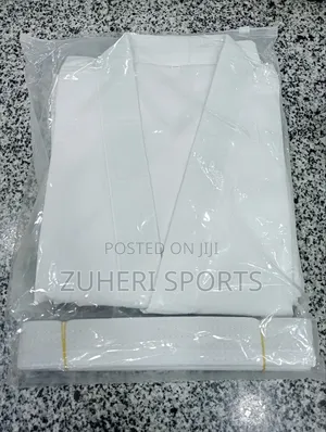 Karate Uniforms Kids to Adults Top Trouser and White Belt
