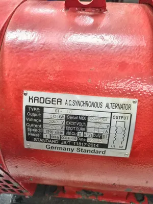 10KW Single/Three-Phase Generator Alternator for Diesel