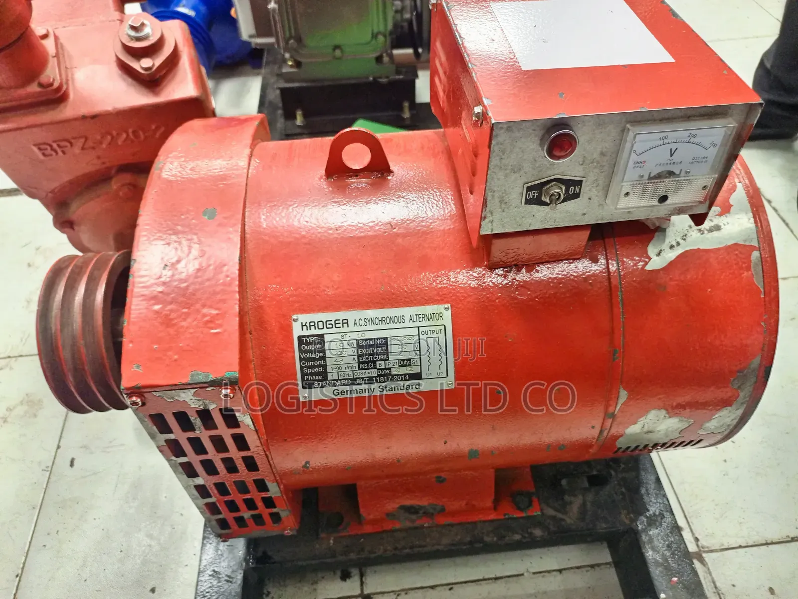 10KW Single/Three-Phase Generator Alternator for Diesel