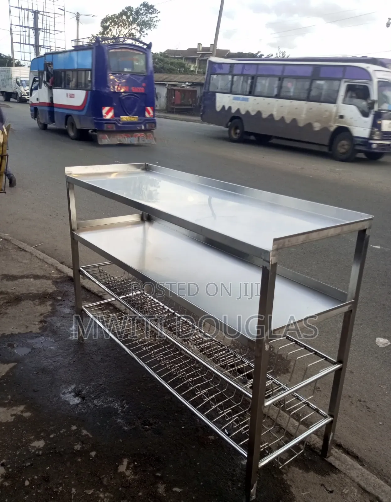 Combined Draining and a Flat Rack