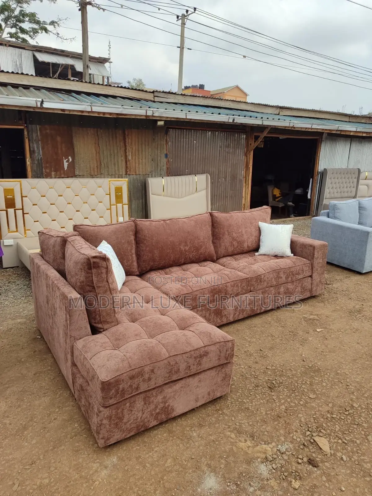 Modern Classic Corner/ L Sofa