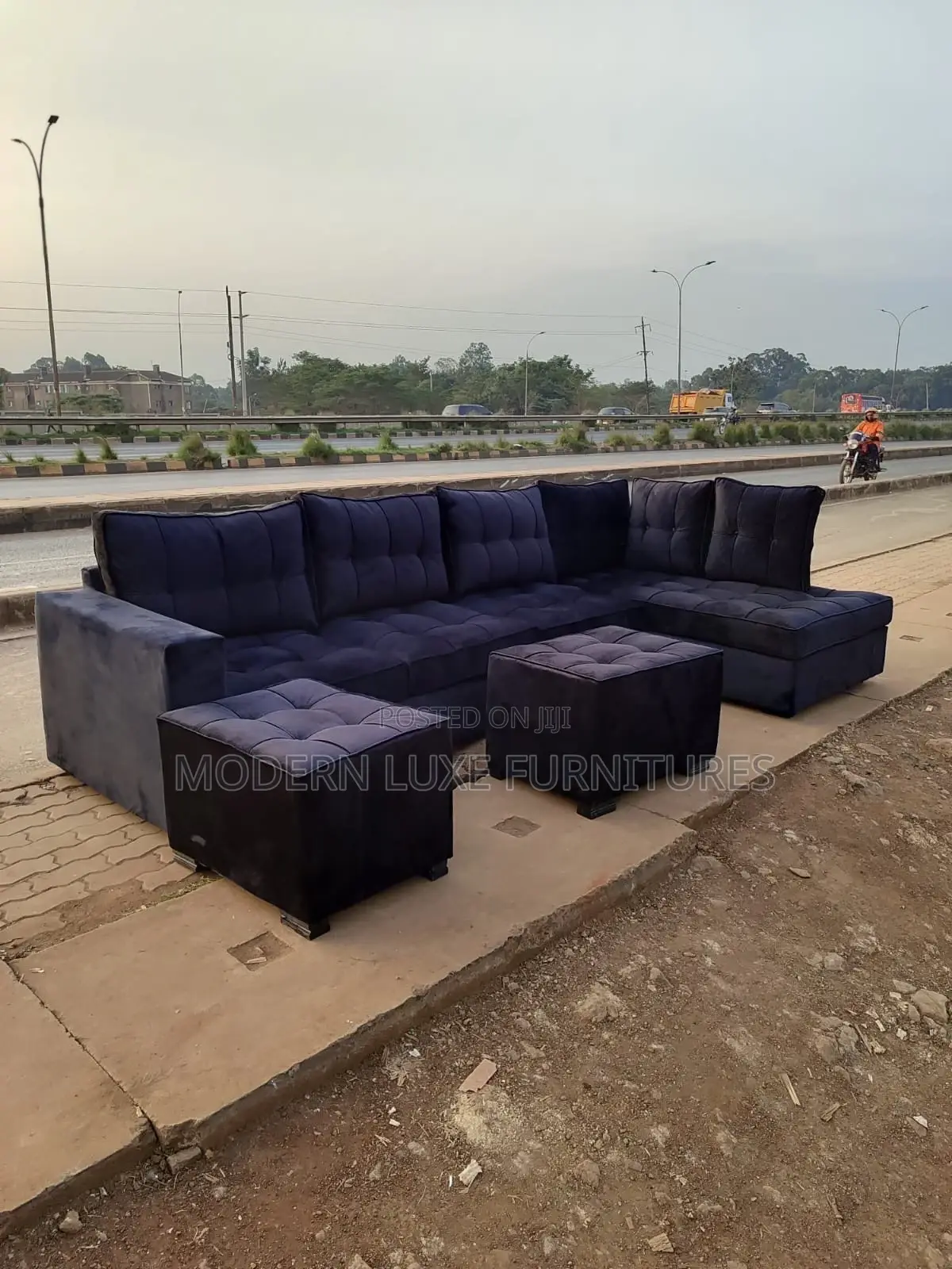 7 Seater Corner/ L Sofa