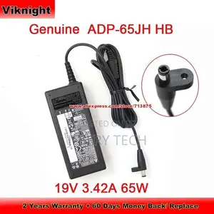 Adp~65jh Hb Pa3396u~1aca for Delta AC Adapter 19V 3.42A 65W