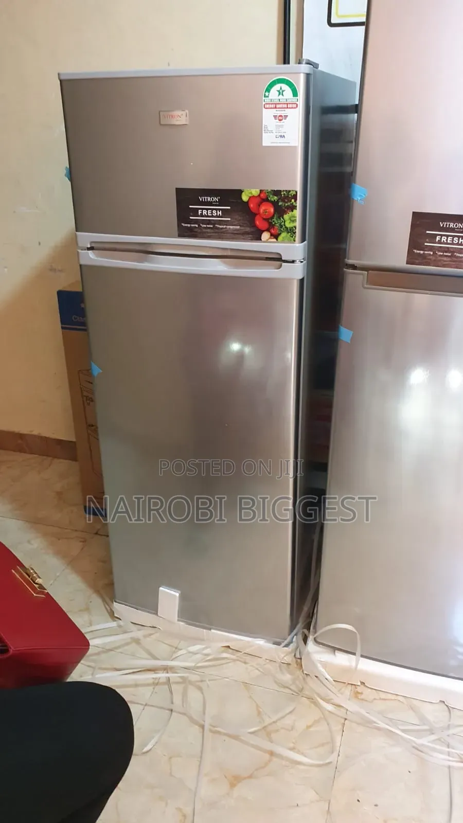 Vitron 125litres Double Door Refrigerator
