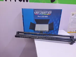 Pro LED 600 Professional Light Kit 3 Mode With 2.2m Stand
